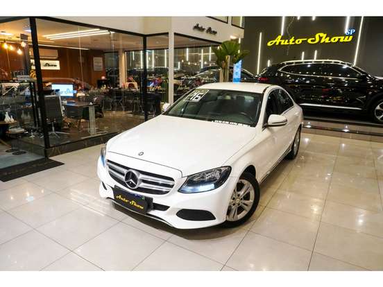MERCEDES-BENZ-C 180-1.6 CGI AVANTGARDE 16V TURBO GASOLINA 4P AUTOMÁTICO MERCEDES-BENZ-C 180-2015