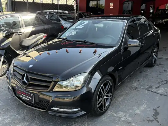 MERCEDES-BENZ-C 180 K-1.6 CLASSIC KOMPRESSOR GASOLINA 4P AUTOMÁTICO MERCEDES-BENZ-C 180 K-2012