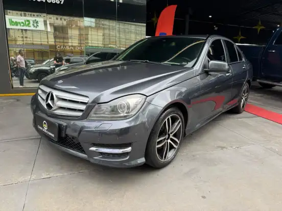 MERCEDES-BENZ-C 200-1.8 CGI AVANTGARDE 16V GASOLINA 4P AUTOMÁTICO MERCEDES-BENZ-C 200-2014