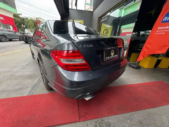 MERCEDES-BENZ-C 200-1.8 CGI AVANTGARDE 16V GASOLINA 4P AUTOMÁTICO MERCEDES-BENZ-C 200-2014