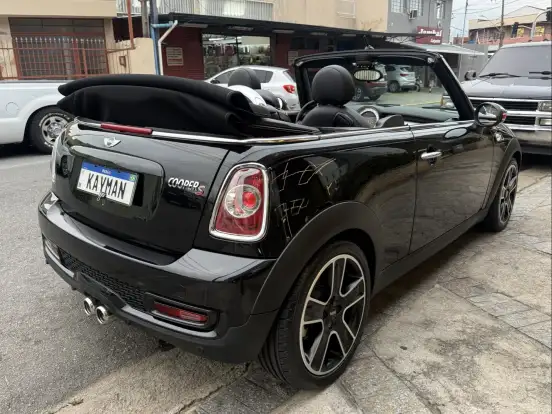 MINI-COOPER-1.6 S CABRIO 16V TURBO GASOLINA 2P AUTOMÁTICO MINI-COOPER-2013