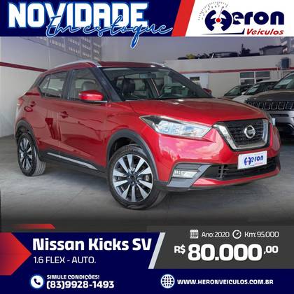 NISSAN KICKS 1.6 16V FLEXSTART SV 4P XTRONIC