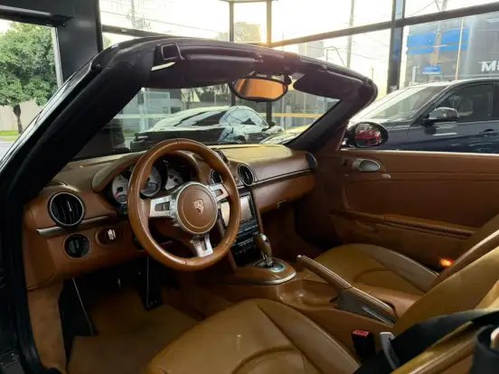 PORSCHE-BOXSTER-3.4 S I6 24V GASOLINA 2P AUTOMATIZADO PORSCHE-BOXSTER-2010