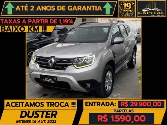 RENAULT DUSTER 1.6 16V SCE FLEX INTENSE X-TRONIC