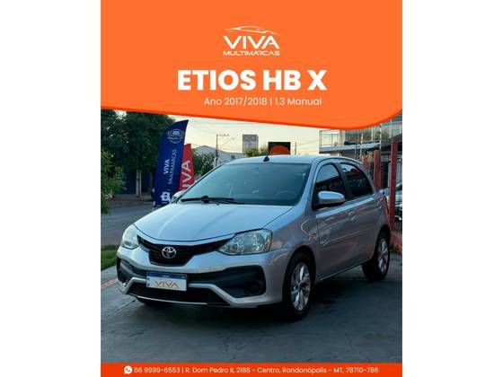 TOYOTA ETIOS 1.3 X 16V FLEX 4P MANUAL