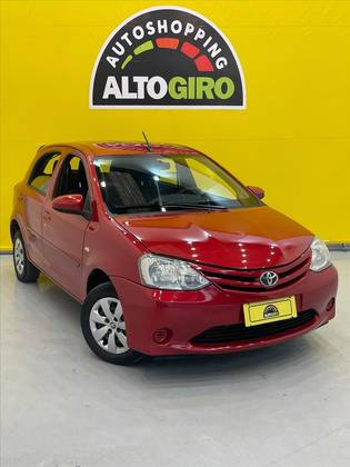 TOYOTA ETIOS 1.3 XS 16V FLEX 4P MANUAL