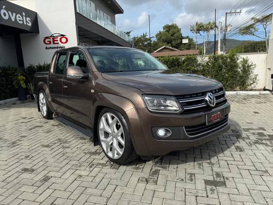 VOLKSWAGEN AMAROK 2.0 HIGHLINE 4X4 CD 16V TURBO INTERCOOLER DIESEL 4P AUTOMÁTICO