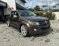 VOLKSWAGEN AMAROK 2.0 HIGHLINE 4X4 CD 16V TURBO INTERCOOLER DIESEL 4P AUTOMÁTICO VOLKSWAGEN AMAROK 2.0 HIGHLINE 4X4 CD 16V TURBO INTERCOOLER DIESEL 4P AUTOMÁTICO