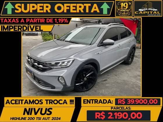 VOLKSWAGEN NIVUS 1.0 200 TSI TOTAL FLEX COMFORTLINE AUTOMÁTICO