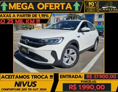 VOLKSWAGEN NIVUS 1.0 200 TSI TOTAL FLEX COMFORTLINE AUTOMÁTICO VOLKSWAGEN NIVUS 1.0 200 TSI TOTAL FLEX COMFORTLINE AUTOMÁTICO