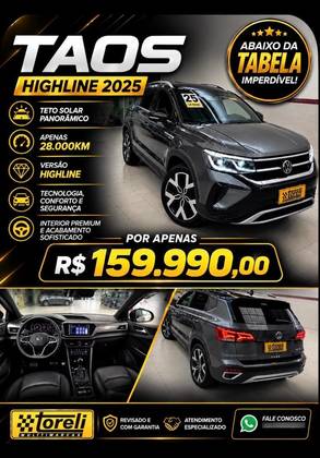 VOLKSWAGEN TAOS 1.4 250 TSI TOTAL FLEX HIGHLINE AUTOMÁTICO