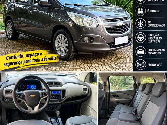 CHEVROLET-SPIN-1.8 LT 8V FLEX 4P AUTOMÁTICO CHEVROLET-SPIN-2014