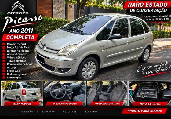 CITROËN XSARA PICASSO 1.6 I GLX 16V FLEX 4P MANUAL