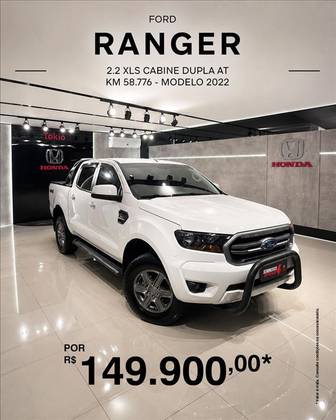 FORD RANGER 2.2 XLS 4X4 CD 16V DIESEL 4P AUTOMÁTICO