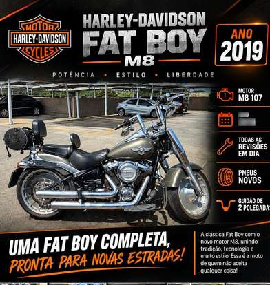 HARLEY-DAVIDSON-SOFTAIL FAT BOY HARLEY-DAVIDSON-SOFTAIL FAT BOY-2019