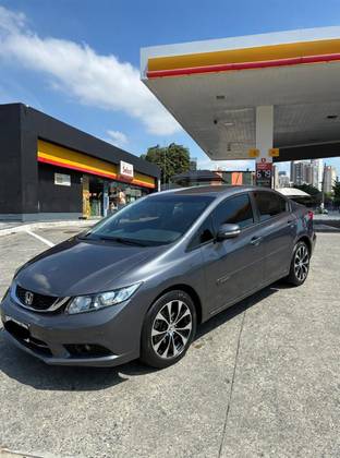 HONDA CIVIC 2.0 LXR 16V FLEX 4P AUTOMÁTICO