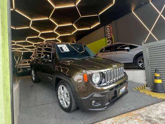 JEEP-RENEGADE-1.8 16V FLEX LIMITED 4P AUTOMÁTICO JEEP-RENEGADE-2018
