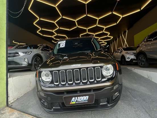 JEEP-RENEGADE-1.8 16V FLEX LIMITED 4P AUTOMÁTICO JEEP-RENEGADE-2018