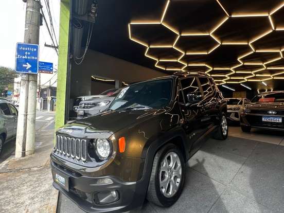 JEEP-RENEGADE-1.8 16V FLEX LIMITED 4P AUTOMÁTICO JEEP-RENEGADE-2018