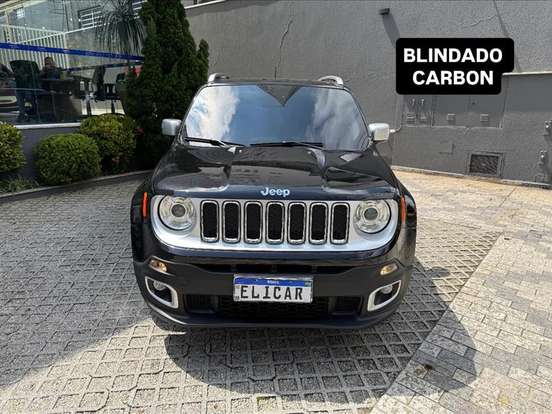 JEEP-RENEGADE-1.8 16V FLEX LIMITED 4P AUTOMÁTICO JEEP-RENEGADE-2018