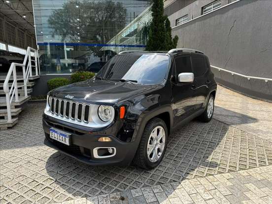 JEEP-RENEGADE-1.8 16V FLEX LIMITED 4P AUTOMÁTICO JEEP-RENEGADE-2018