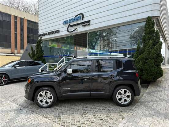 JEEP-RENEGADE-1.8 16V FLEX LIMITED 4P AUTOMÁTICO JEEP-RENEGADE-2018