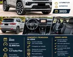 JEEP COMPASS 1.3 T270 TURBO FLEX LIMITED AT6 JEEP COMPASS 1.3 T270 TURBO FLEX LIMITED AT6