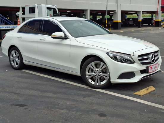 MERCEDES-BENZ-C 180-1.6 CGI EXCLUSIVE 16V TURBO GASOLINA 4P AUTOMÁTICO MERCEDES-BENZ-C 180-2017