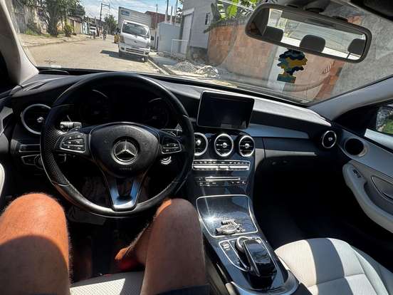 MERCEDES-BENZ-C 180-1.6 CGI AVANTGARDE 16V TURBO GASOLINA 4P AUTOMÁTICO MERCEDES-BENZ-C 180-2015