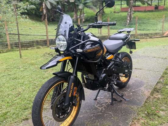 ROYAL ENFIELD-HIMALAYAN 450 HANLE BLACK ROYAL ENFIELD-HIMALAYAN 450 HANLE BLACK-2025