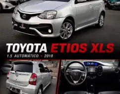 TOYOTA ETIOS 1.5 XLS 16V FLEX 4P AUTOMÁTICO TOYOTA ETIOS 1.5 XLS 16V FLEX 4P AUTOMÁTICO