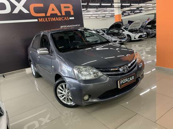 TOYOTA-ETIOS-1.5 XLS SEDAN 16V FLEX 4P MANUAL TOYOTA-ETIOS-2012
