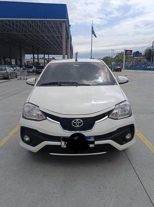 TOYOTA ETIOS 1.5 PLATINUM SEDAN 16V FLEX 4P AUTOMÁTICO