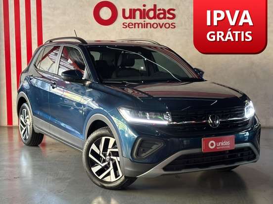 VOLKSWAGEN-T-CROSS-1.0 200 TSI TOTAL FLEX COMFORTLINE AUTOMÁTICO VOLKSWAGEN-T-CROSS-2025
