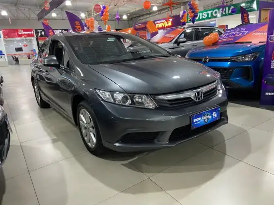 HONDA-CIVIC-1.8 LXS 16V FLEX 4P AUTOMÁTICO HONDA-CIVIC-2013