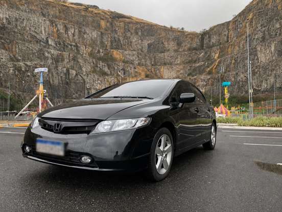 HONDA-CIVIC-1.8 LXS 16V GASOLINA 4P AUTOMÁTICO HONDA-CIVIC-2007