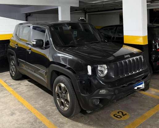 JEEP-RENEGADE-1.8 16V FLEX 4P AUTOMÁTICO JEEP-RENEGADE-2019