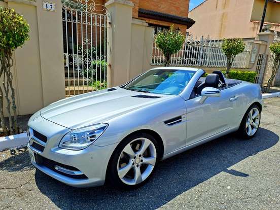 MERCEDES-BENZ-SLK 250-1.8 CGI 16V TURBO GASOLINA 2P AUTOMÁTICO MERCEDES-BENZ-SLK 250-2014
