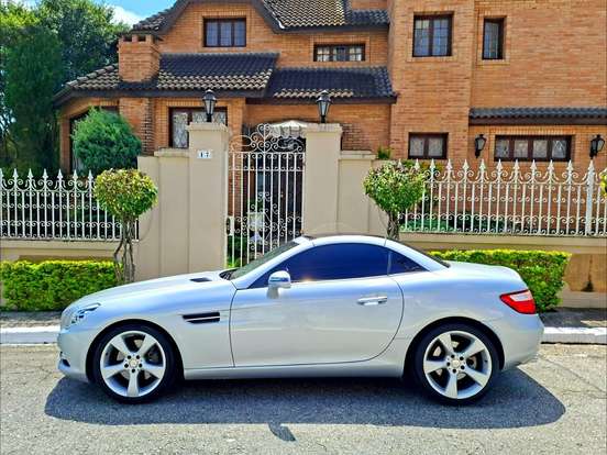 MERCEDES-BENZ-SLK 250-1.8 CGI 16V TURBO GASOLINA 2P AUTOMÁTICO MERCEDES-BENZ-SLK 250-2014