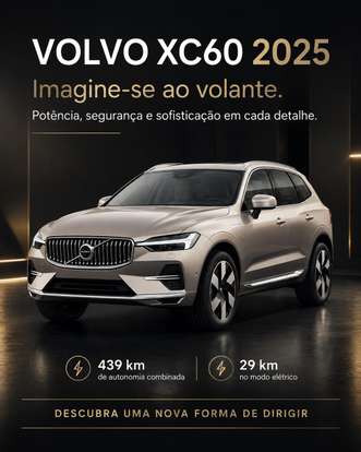 VOLVO-XC60-2.0 T8 RECHARGE ULTIMATE DARK AWD GEARTRONIC VOLVO-XC60-2024