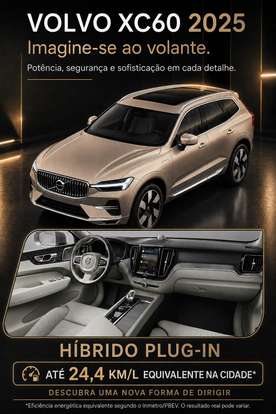 VOLVO-XC60-2.0 T8 RECHARGE ULTIMATE DARK AWD GEARTRONIC VOLVO-XC60-2024