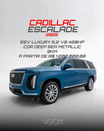 CADILLAC ESCALADE 6.2 V8 GASOLINA ESV PREMIUM LUXURY 4WD AUTOMÁTICO