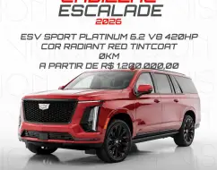 CADILLAC ESCALADE 6.2 V8 GASOLINA ESV SPORT PLATINUM 4WD AUTOMÁTICO CADILLAC ESCALADE 6.2 V8 GASOLINA ESV SPORT PLATINUM 4WD AUTOMÁTICO