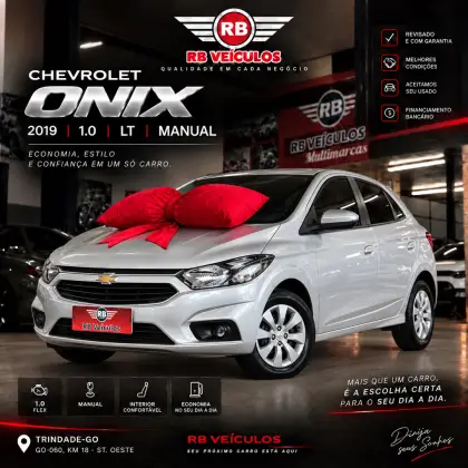 CHEVROLET ONIX 1.0 MPFI LT 8V FLEX 4P MANUAL
