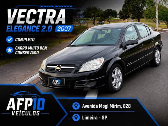CHEVROLET VECTRA 2.0 MPFI ELEGANCE 8V FLEX 4P MANUAL
