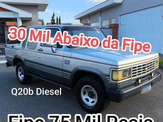 CHEVROLET-D20-4.0 CUSTOM S CD 8V TURBO DIESEL 4P MANUAL CHEVROLET-D20-1991