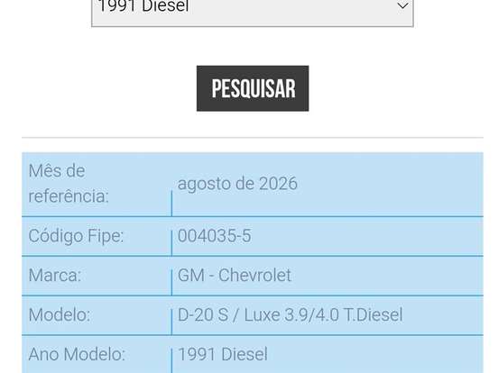 CHEVROLET-D20-4.0 CUSTOM S CD 8V TURBO DIESEL 4P MANUAL CHEVROLET-D20-1991