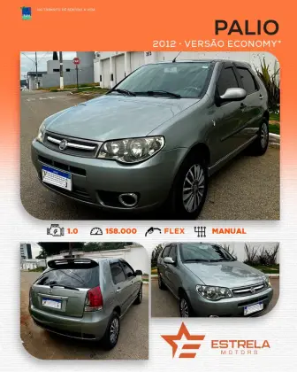 FIAT PALIO 1.0 MPI FIRE ECONOMY 8V FLEX 4P MANUAL