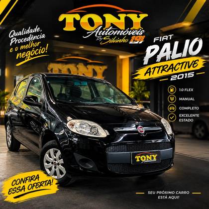 FIAT PALIO 1.0 MPI ATTRACTIVE 8V FLEX 4P MANUAL