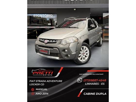 FIAT STRADA 1.8 MPI ADVENTURE CD 16V FLEX 3P MANUAL